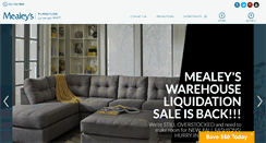 Desktop Screenshot of mwww.mealeysfurniture.com